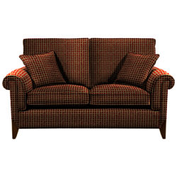 Duresta Cavendish Medium Sofa Polka Burnt Orange